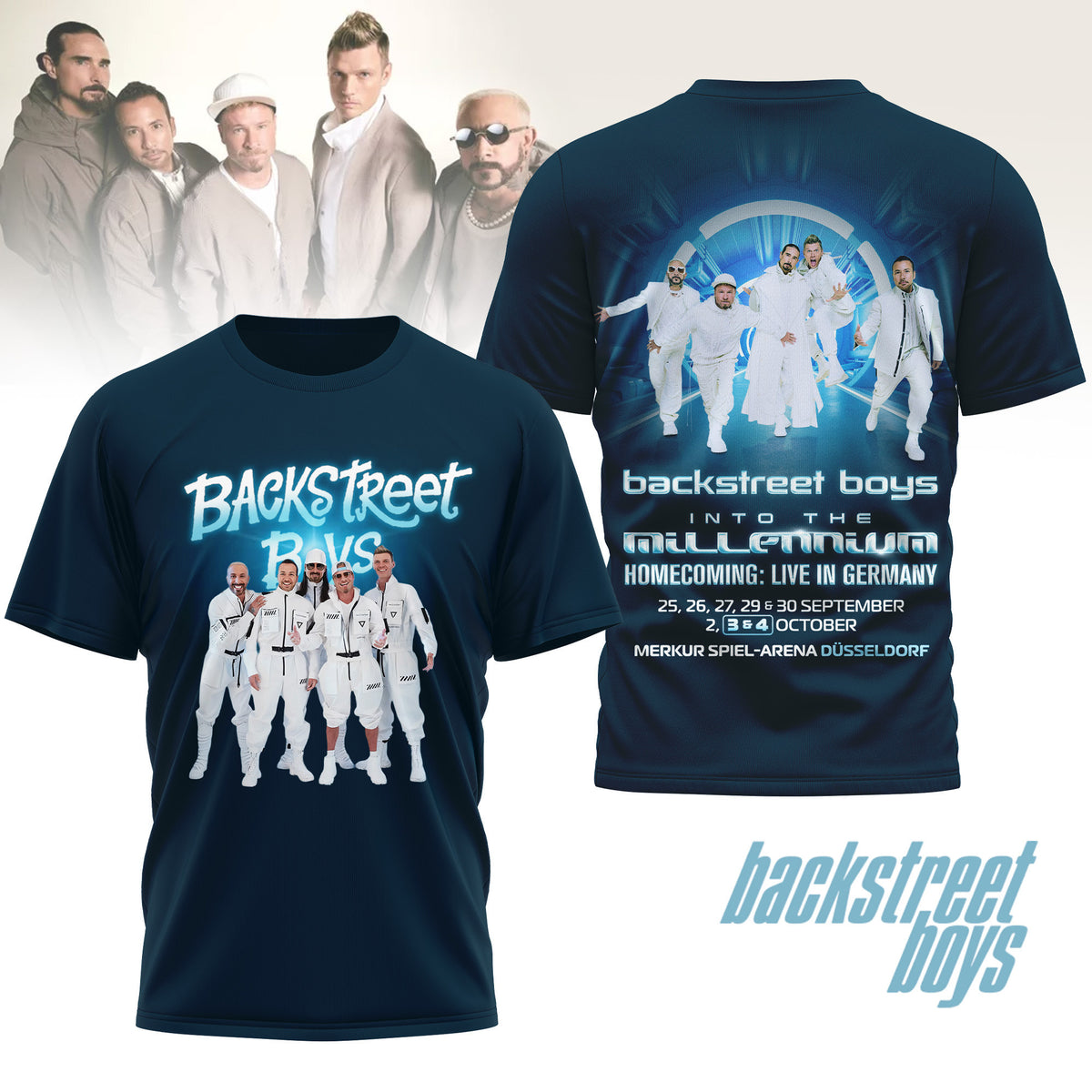 Premium BSB 2026 Tour 3D Shirt NY