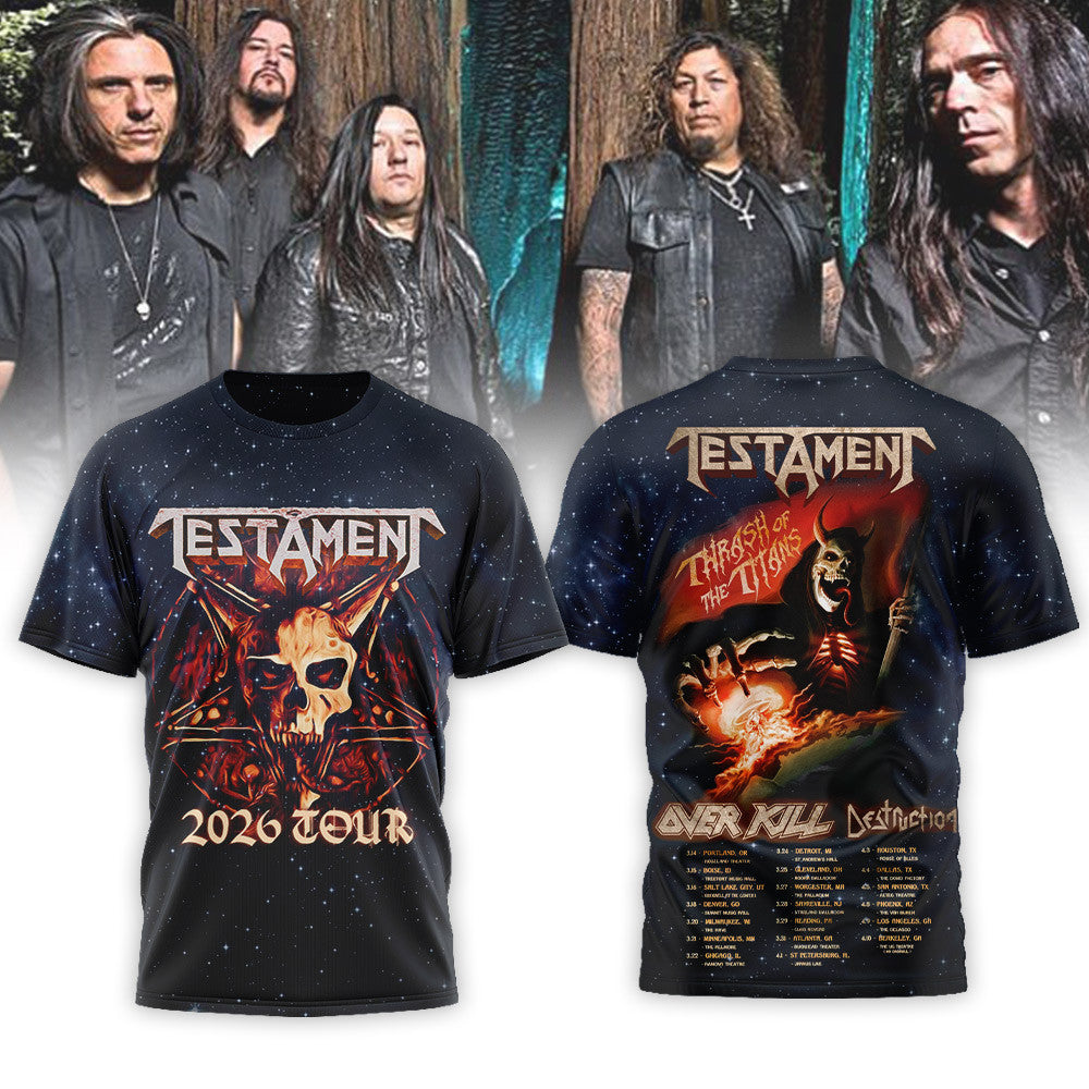 Premium TTM 2026 Tour 3D Shirt MM