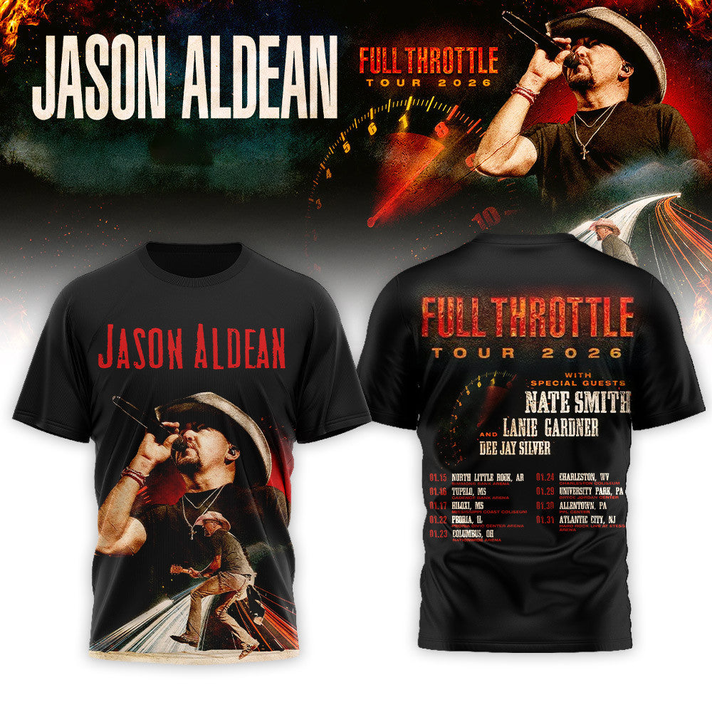 Premium JSA 2026 Tour 3D Shirt HY
