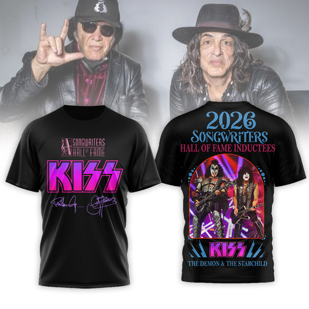 Premium KSS Songwriters Hall of Fame 3D Shirt MM
