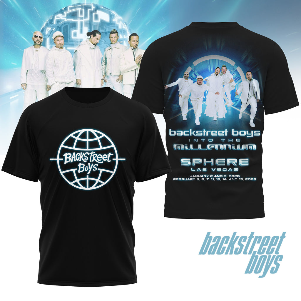 Premium BSB 2026 Tour 3D Shirt NY