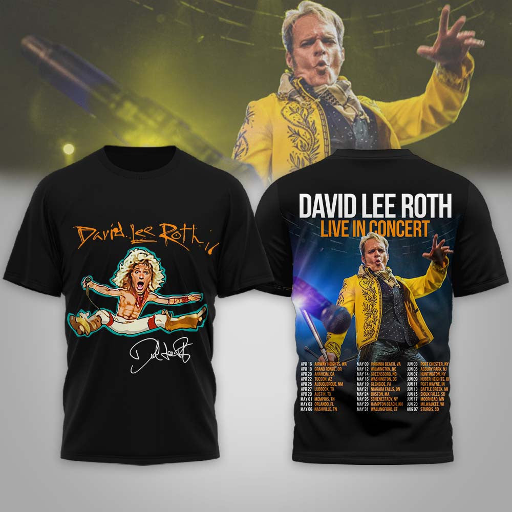 Premium DLR 2026 Tour 3D Shirt MM