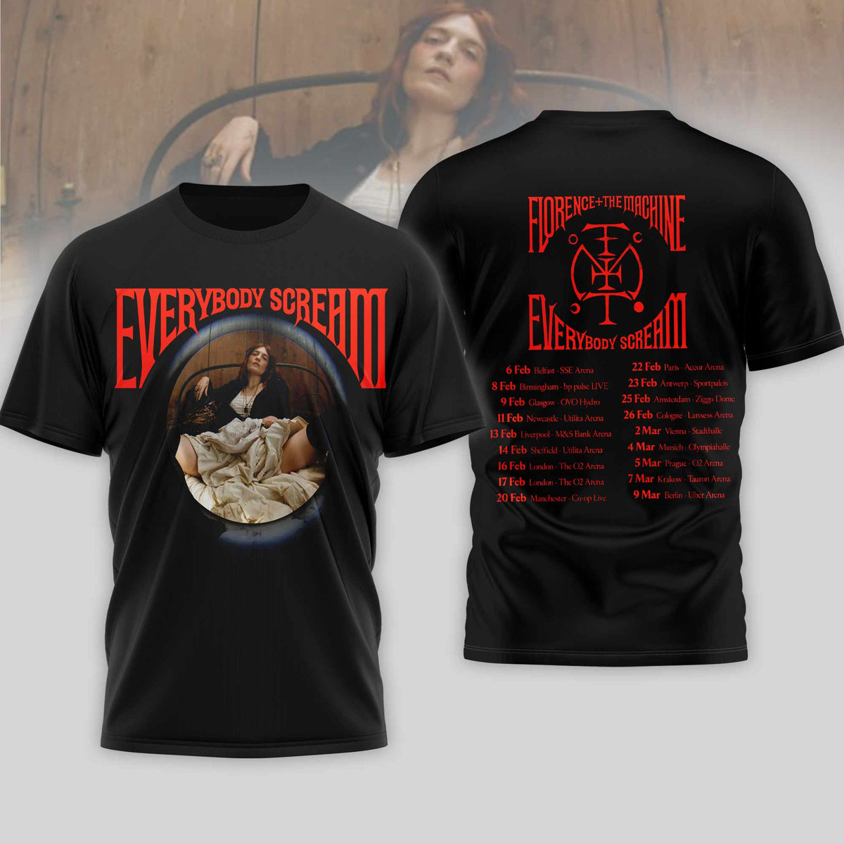 Premium FATM 2026 Tour 3D Shirt HY