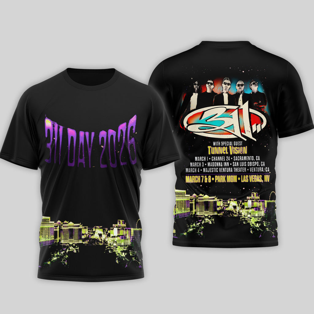 Premium 311B 2026 Tour 3D Shirt HY