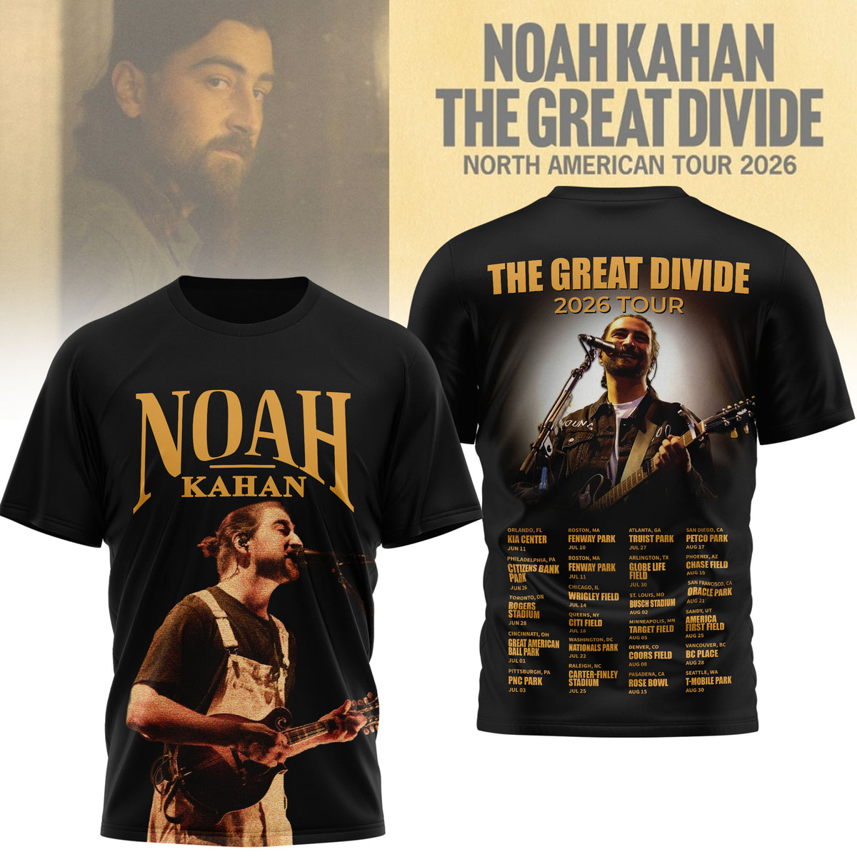 Premium NKH 2026 Tour 3D Shirt MM