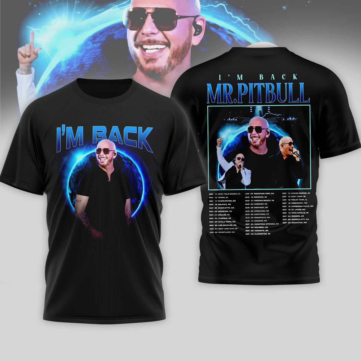 Premium PTB 2026 Tour 3D Shirt HY