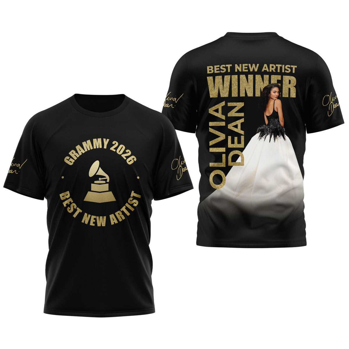 Premium OLVD Grammy 2026 3D Shirt NP