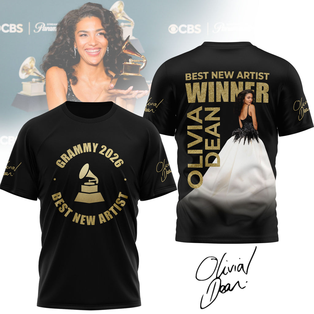 Premium OLVD Grammy 2026 3D Shirt NP