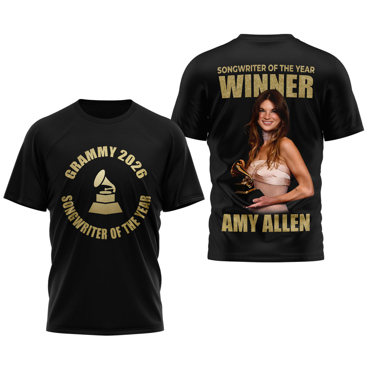 Premium AMAL Grammy 2026 3D Shirt NP