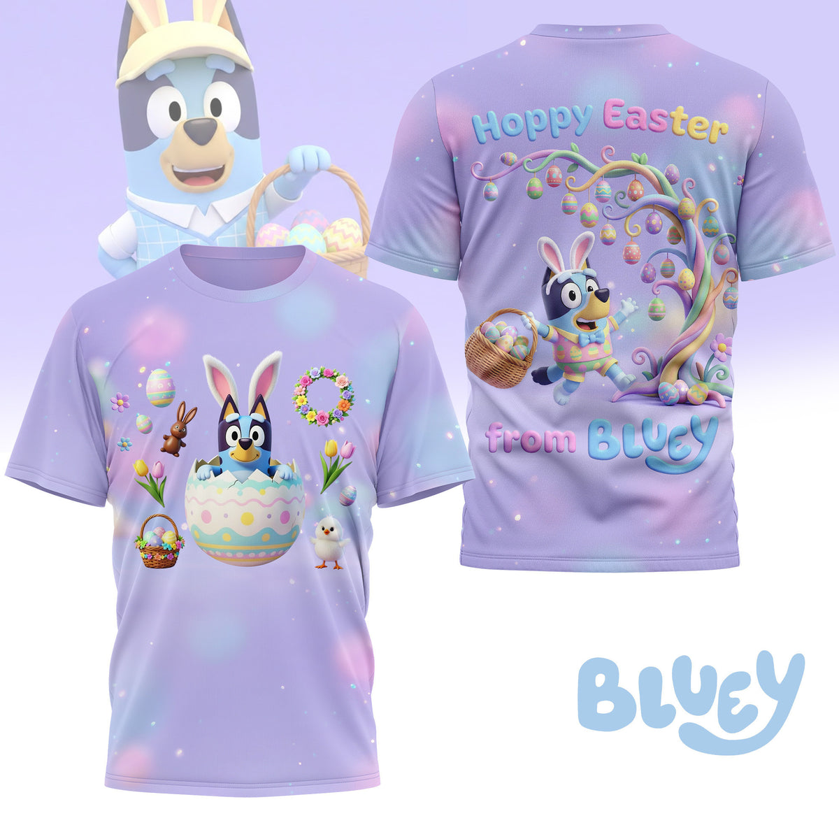 Premium BLU 3D Shirt NY