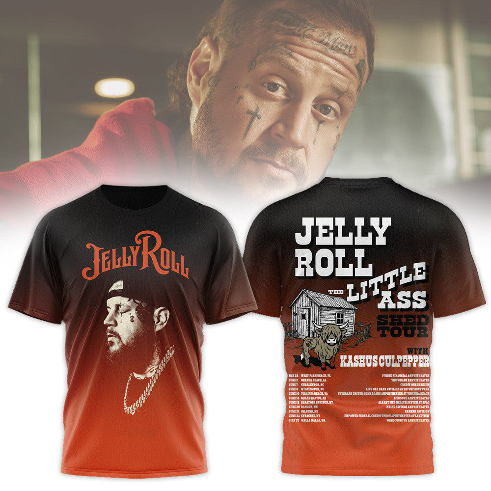 Premium JLR 2026 Tour 3D Shirt HY