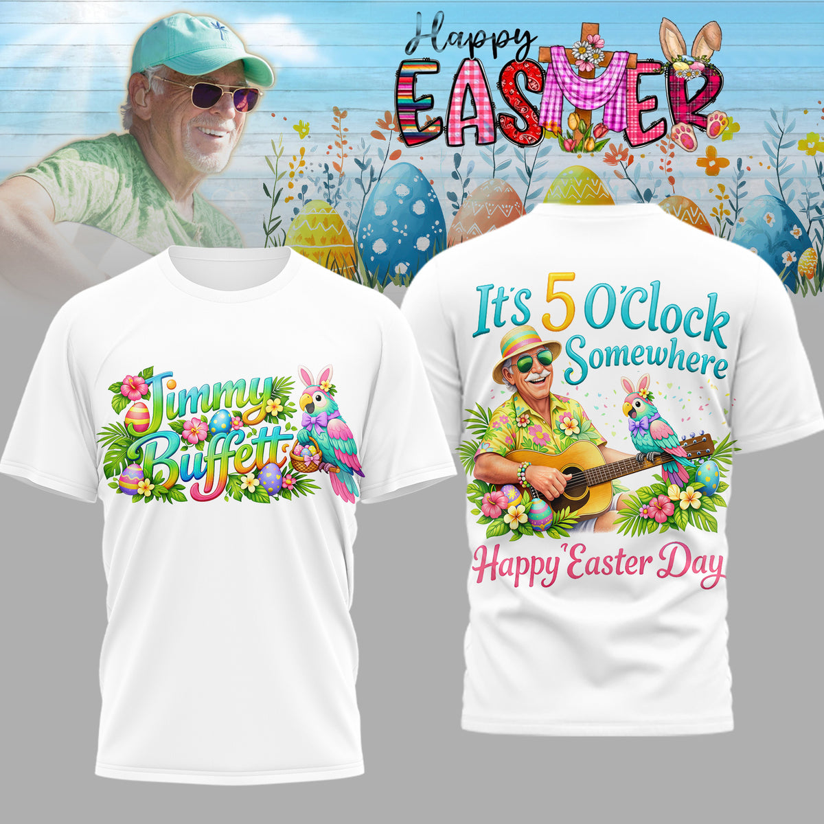 Premium JBT Easter Day 3D Shirt TD